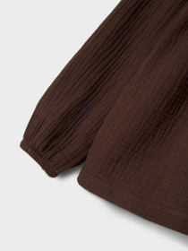 NAME IT Bluse Olyssa Seal Brown